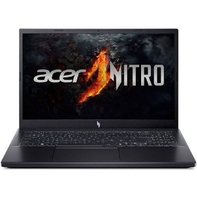 ACER Laptop Nitro V15 NH.QSGEX.007W / AMD Ryzen 7 7735HS, 15,6", 1920 x 1080, 16 GB RAM, 512 GB SSD, NVIDIA GeForce RTX 4050, Windows 11, crna